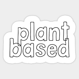 plant based Sticker